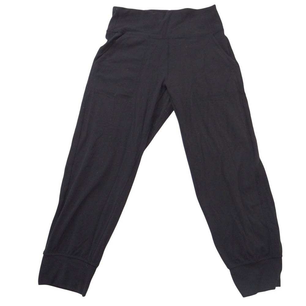 Lululemon Align Jogger Black High Rise Nulu Yoga Pants Size‎ 6 LW6BDBS